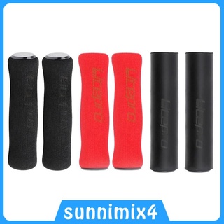 [sunnimix4] ปลอกฟองน้ํา สีดํา สําหรับแฮนด์บาร์รถจักรยานแบบพับ