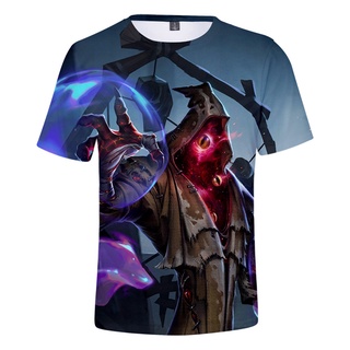 เสื้อยืดคอกลม แขนสั้น พิมพ์ลาย Game Identity V สไตล์สปอร์ต สําหรับเด็กผู้ชาย และเด็กผู้หญิง