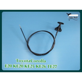 TOYOTA COROLLA E20 KE20 KE25 KE26 TE27 year 1970-1974 FRONT BONNET RELEASE CABLE  // สายดึงฝากระโปรงหน้า รถยนต์