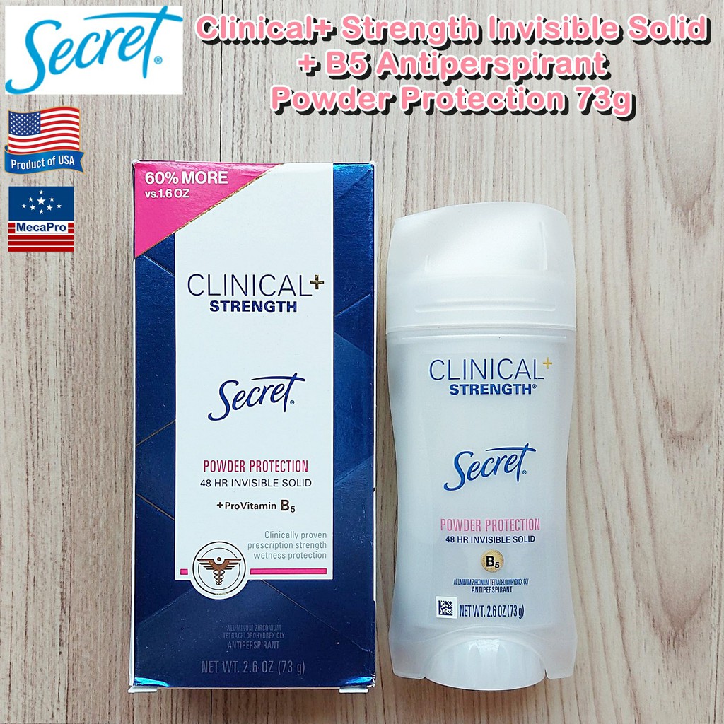Secret® Clinical+ Strength Invisible Solid +Provitamin B5