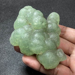 PN189 ผลึก พรีไนต์ ( Prehnite ) ตรงปก ของแท้ หินธรรมชาติ แร่ ของสะสม หินมงคล หินนำโชค หินเสริมดวง