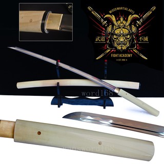 Japanese Samurai Sword Katana ดาบซามูไร คาตานะ นักรบ ญี่ปุ่น Japan 日本の武士の剣 มีดดาบ Ninja นินจา Handmade ใบดาบลับคมพิเศษ