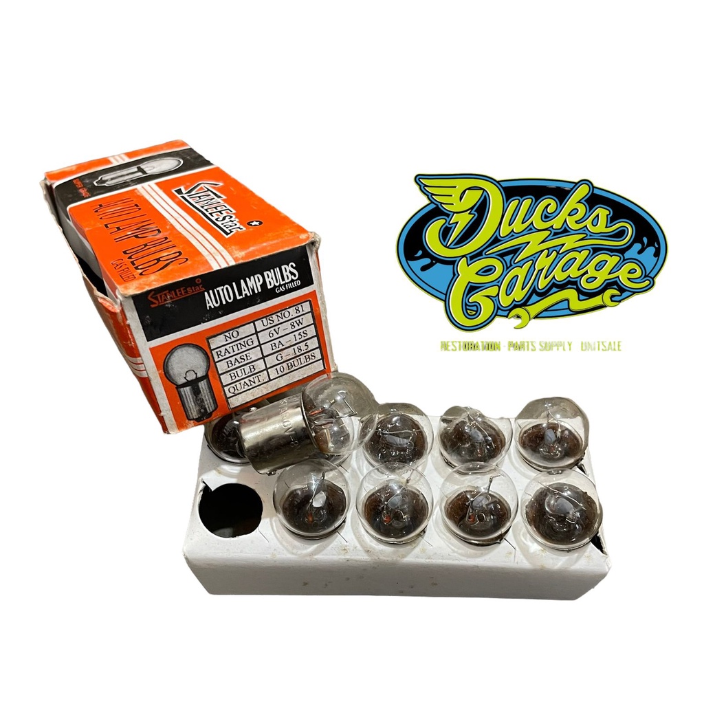 Honda c70 c700 c800 supercup Honda win 6 โวลต์ไฟเลี้ยวหลอดไฟ