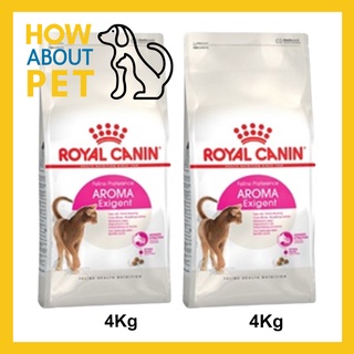 [4kg x2] Royal Canin Aroma Exigent อาหารแมว รอยัลคานิน สูตร แมวกินยาก เลือกกินจากกลิ่น สำหรับแมว อายุ 1+ปีขึ้นไป 4กก.