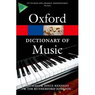 The Oxford Dictionary of Music (9780199578542)