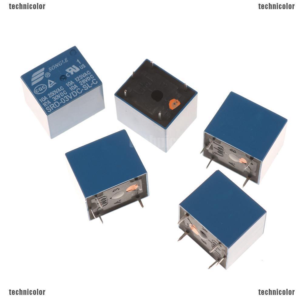 ❤❤ พาวเวอร์ DC 3V Mini SRD-3VDC-SL-C PCB Type 5 ชิ้น