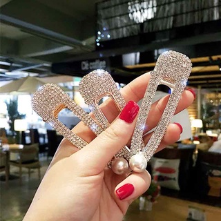 กิ๊บติดผม Rhinestone เจ้าสาวเกาหลีผมหน้าม้าเครื่องประดับผมสำหรับผู้หญิง