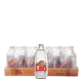 โปรโมชัน! ลีโอ โซดา 325 มล. แพ็ค 24 ขวด Leo Soda 325 ml x 24 Bottles