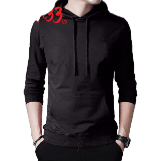 โปรโมชั่น : Fashion Plus เสื้อแขนยาวมีฮู้ด เสื้อยืด เสื้อฮู้ด แบบบาง เสื้อแฟชั่น ใส่สบาย