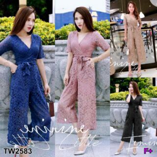 Jumpsuit ขา 6ส่วน