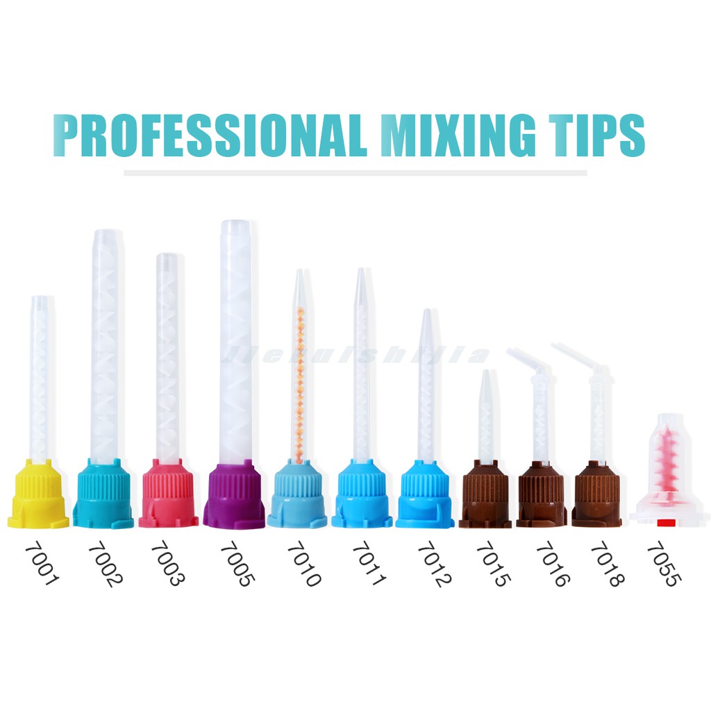 ฟิล์มยางซิลิโคน แบบใช้แล้วทิ้ง สําหรับผสมฟัน 50 ชิ้น