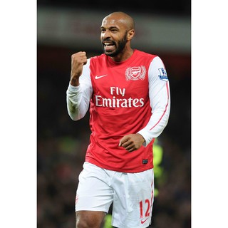 โปสเตอร์ เธียรี่ อองรี Thierry Henry อาร์เซนอล Arsenal The Gunner วอลเปเปอร์ poster ฟุตบอล Football โปสเตอร์ฟุตบอล ตกแต่