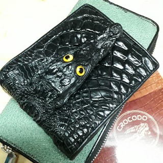 stingray wallet+crocodile eye wallet pack 2 pcs กระเป๋าจระเข้