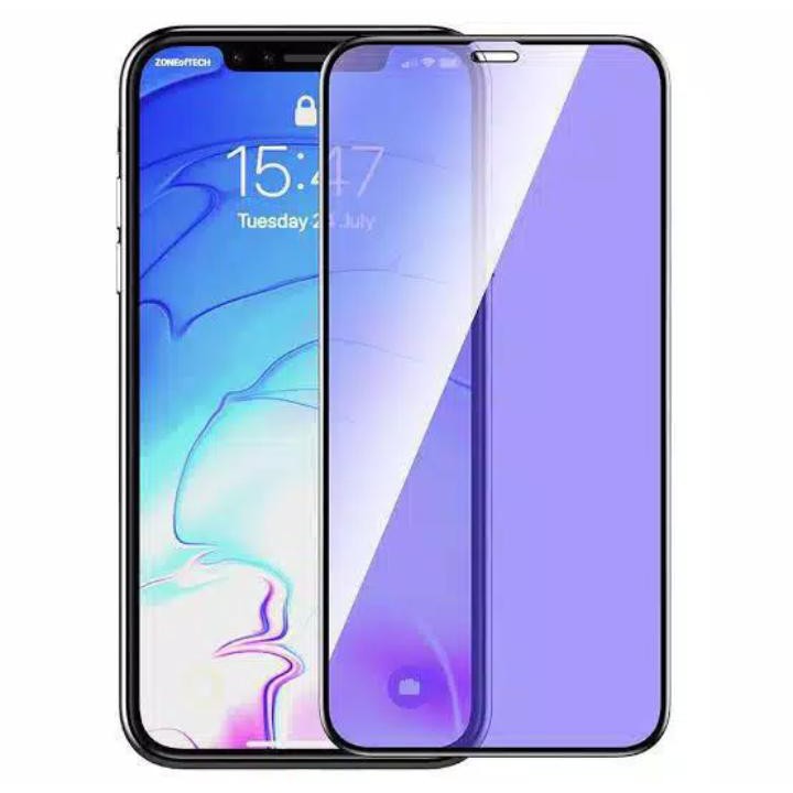 Samsung A8 2018 / A8 Plus / J2 Core / J2 Pro / J2 Prime กระจกนิรภัยป้องกันแสงสีฟ้า 10D กาวเต็ม