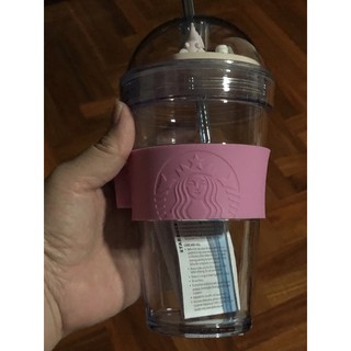 [ของแท้]แก้ว Starbucks โดมช้าง รุ่น pink Thai symbolic fun cup