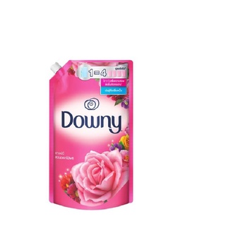 Downy ดาวน์นี่ สวนดอกไม้ผลิ ผลิตภัณฑ์ปรับผ้านุ่ม สูตรเข้มข้นพิเศษ 1.35 ลิตร  p&amp;g