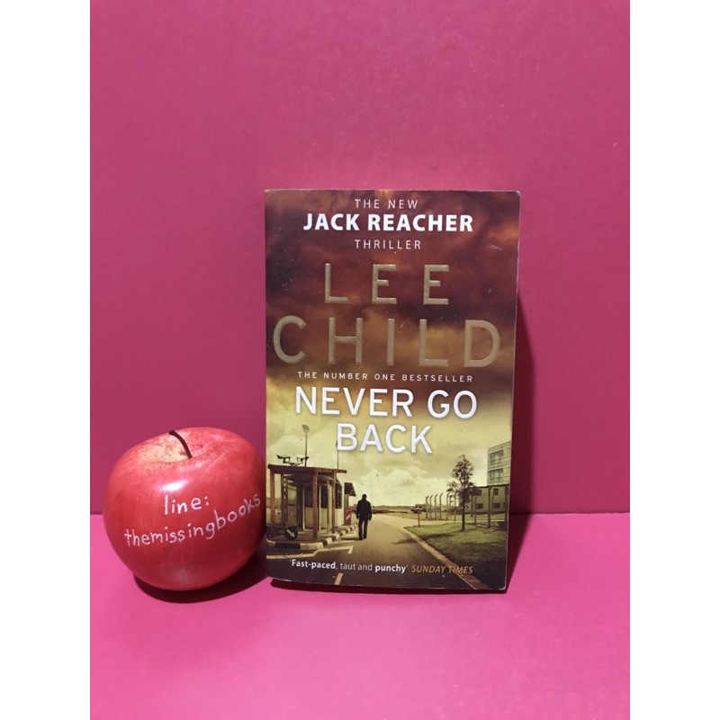 NEVER GO BACK (หักเกมฆ่า) THE NEW  JACK REACHER THEILLER : LEE CHILD นิยายภาษาอังกฤษมือสอง นิยายภาษาอังกฤษ