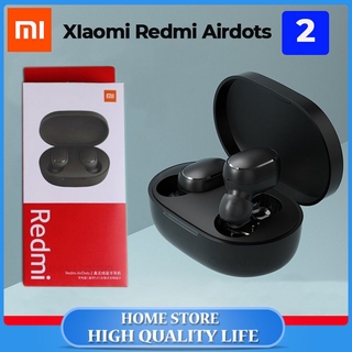 【READY STOCK IN CHINA】K_Shop Redmi Airdots 2 TWS Bluetooth Earphone Stereo bass BT 5.0 Eeadphones With Mic Handsfree Ear