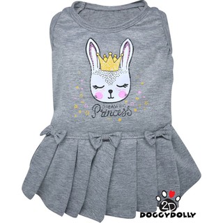 Pet cloths -Doggydolly  เสื้อผ้าแฟชั่น เสื้อผ้าสัตว์เลี้ยง เสื้อผ้าหมาแมว ชุดกระโปรง ระบาย กระต่าย  D447