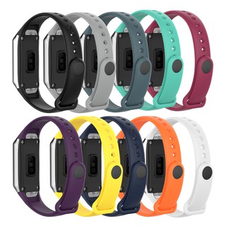 Ms สายนาฬิกาข้อมือ ซิลิโคนนิ่ม แบบเปลี่ยน สําหรับ Samsung Galaxy Fit SM-R370