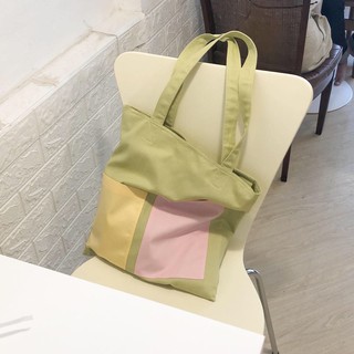 กระเป๋าผ้า รุ่น candy tote bag