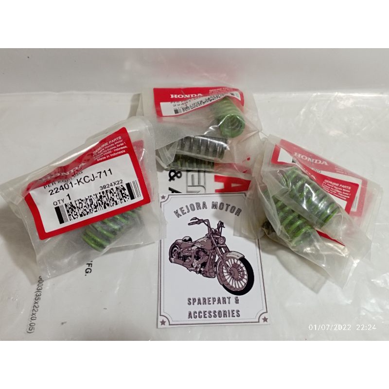 TIGER CLUTCH SPRING 22401- KCJ - 711 CONTENTS 4 ชิ้น 100% ORIGINAL HONDA TIGER MEGA PRO GL PRO