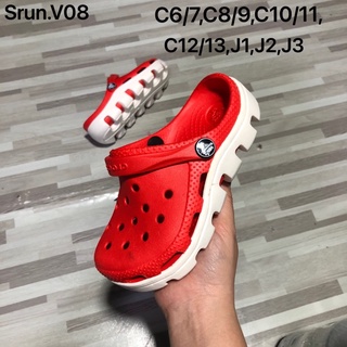 รองเท้า Crocs ของเด็กใส่ง่ายถอดง่ายนุ่มนุ่มใส่สบาย