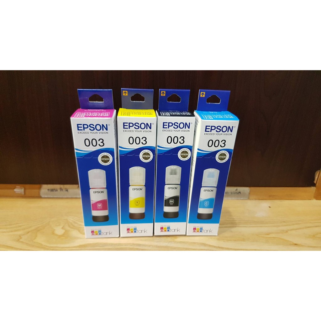 หมึกเติม EPSON 003 หมึกแท้ มีกล่อง