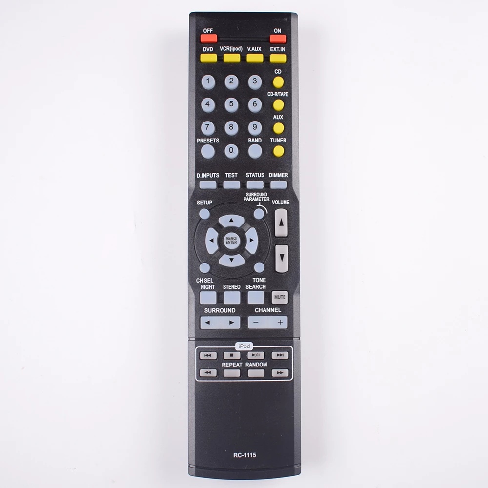 RC-1115 รีโมทคอนโทรลสําหรับ Denon AV ระบบเครื่องขยายเสียง AVR930 AVR-390 391 AVR 1601 1604 1804 1506