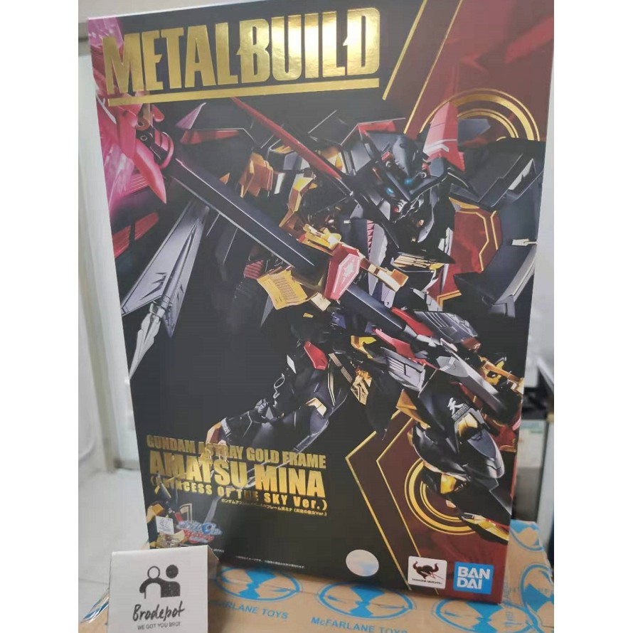 [Ready Stock] Bandai METAL BUILD Mobile Suit Gundam SEED Astray Gold Frame Amatsu Mina Princess of the Sky Ver.