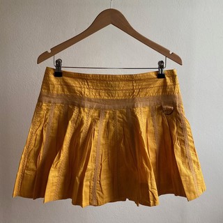 กระโปรง Mango Yellow Cotton Skirt