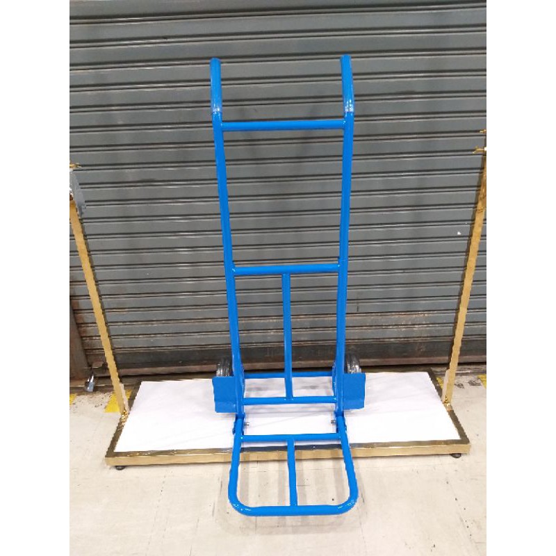 👍 รถเข็นแบบพับได้ 👍 # รุ่นสีฟ้าล้อใหญ่ (ของจริง แข็งแรง ตรงปก)รับน้ำหนักได้ประมาณ80แโล