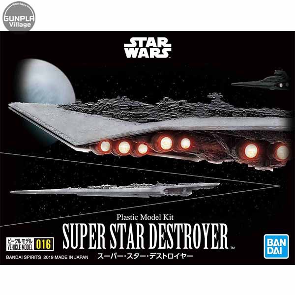 Bandai Vehicle Model 016 Super Star Destroyer 4573102577115 (Plastic Model)