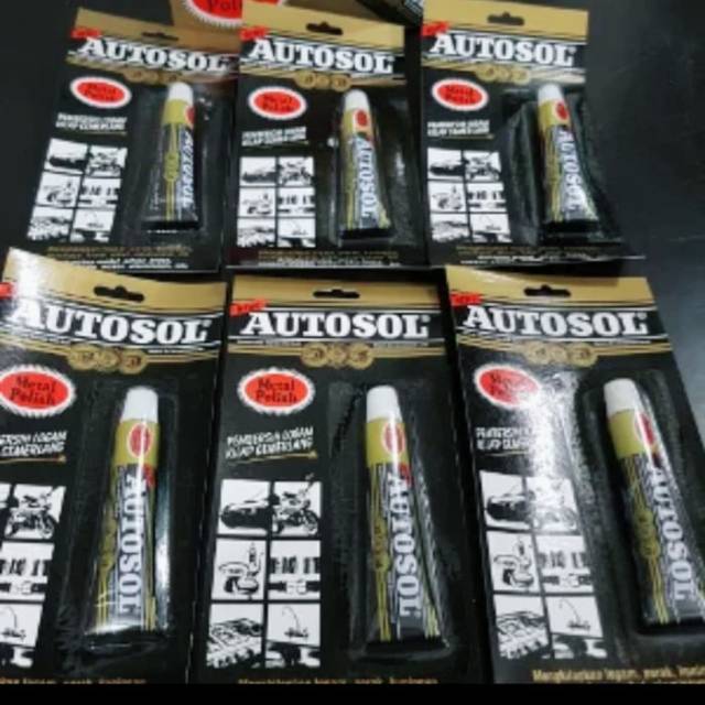 AUTOSOL 15GR METAL CLEANER METAL SHINE จัดส่งฟรี