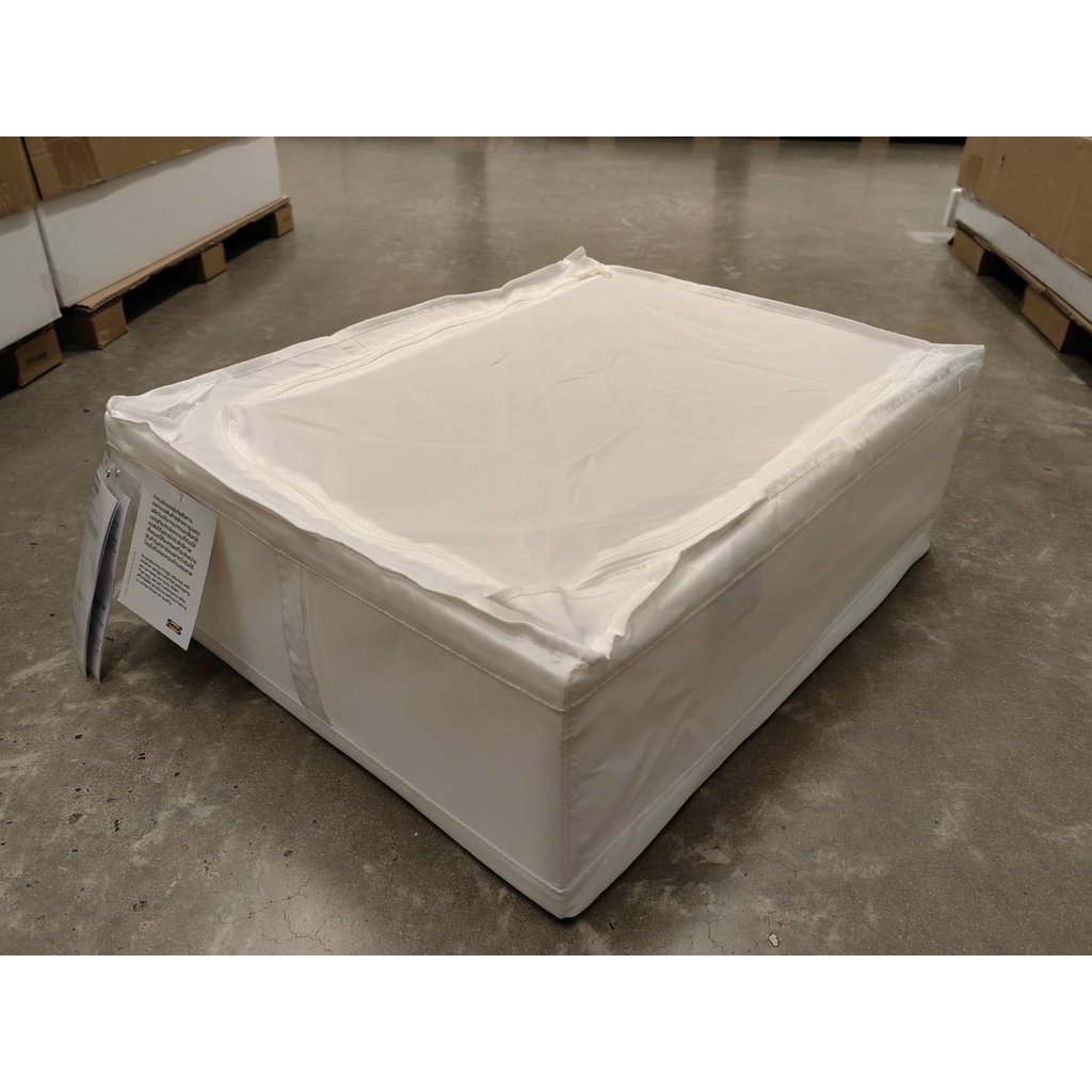 🔥SALES ถูกสุด🔥 IKEA กล่องใส่เสื้อผ้า SKUBB (ขาว/ดำ/เทา) 43x53x19 ซม.