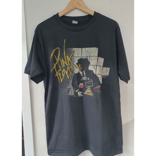 เสื้อยืดผ้าฝ้ายพิมพ์ลายคลาสสิกmBur /เสื้อยืด Pink Floyd Wall T-shirt! เสื้อยืดคอกลมผ้าฝ้าย