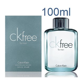 (รับเงินคืน 15% ใช้โค้ด J5BAK66V) CALVIN KLEIN CK FREE EDT 100ml