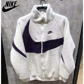 Nike ของแท้ 100% เสื้อโค้ท ผ้าฟลีซ ให้ความอบอุ่น ตะขอใหญ่ เหมาะกับฤดูใบไม้ร่วง ฤดูหนาว สําหรับผู้ชาย และผู้หญิง DH2474