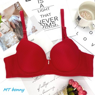 MT bonny ตัวแทนจำหน่าย Anny bra ชุดชั้นใน บรา มีโครง เต็มทรง ฟองน้ำบาง 4mm เสื้อใน รุ่น3203