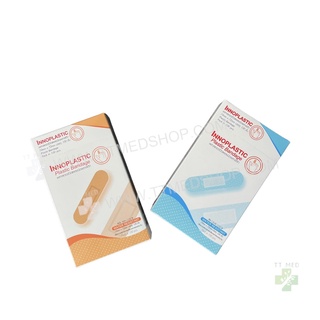 พลาสเตอร์ปิดแผล ยี่ห้อ innoplastic 100 ชิ้น/กล่อง