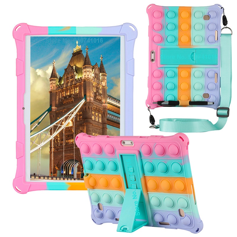Silicone Case for 10 10.1 10.4 inch Android MTK8752 K107 S107 MTK6592 Tablet PC BDF BMXC DEXP DIGMA 