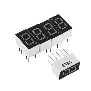 LED Display 7 Segment 0.36 Common Anode Red 1 Digit 2 Digit