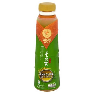 ว๊าว🍟 โออิชิ โกลด์ น้ำชาเขียวญี่ปุ่น เก็นไมฉะ สูตรไม่มีน้ำตาล 400มล. Oishi Gold, Japanese green tea, Genma Cha, without