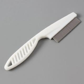 Pet Dog Hair Flea Comb Stainless Pin Dog Cat Grooming Brush Comb Clean Tool