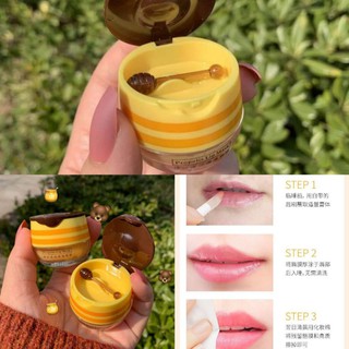 พร้อมส่ง💥ลิปสติก​รังผึ้ง​Honney Lip​ Mask​เพิ่ม​ความ​ชุ่มชื่น​ให้​กับ​ริมฝีปาก​เรียมเนียน​ริมฝีปาก​ไม่แตก💊Vitamin E🎀