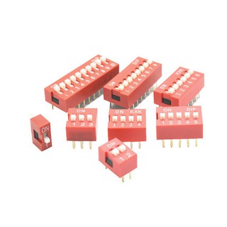 Dip Switch สวิตซ์ สวิตซ์เลื่อน 1CH 2CH 3CH 4CH 5CH 6CH 7CH 8CH 10CH