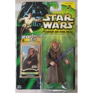 Star Wars Power of the Jedi Saesee Tiin Jedi Master action figure 3.75"