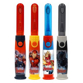 🌟พร้อมส่ง🌟 แปรงสีฟันพร้อมแสงไฟและเสียงดนตรี FireFly Avengers Light &amp; Sound Effect Toothbrush