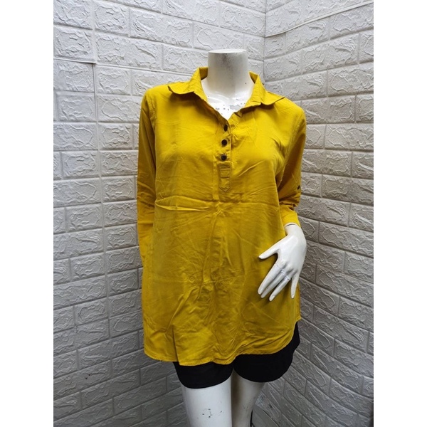 เสื้อสปัน คอปก แขนข้อศอก สีสวย ผ้านิ่มสินค้าคุณภาพราคาถูก อก42"มีหลายสีโปรดบ.จ.