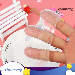 Cr-- ดินน้ํามันคริสตัลใสของเล่นบีบเล่นคลายเครียด Diy